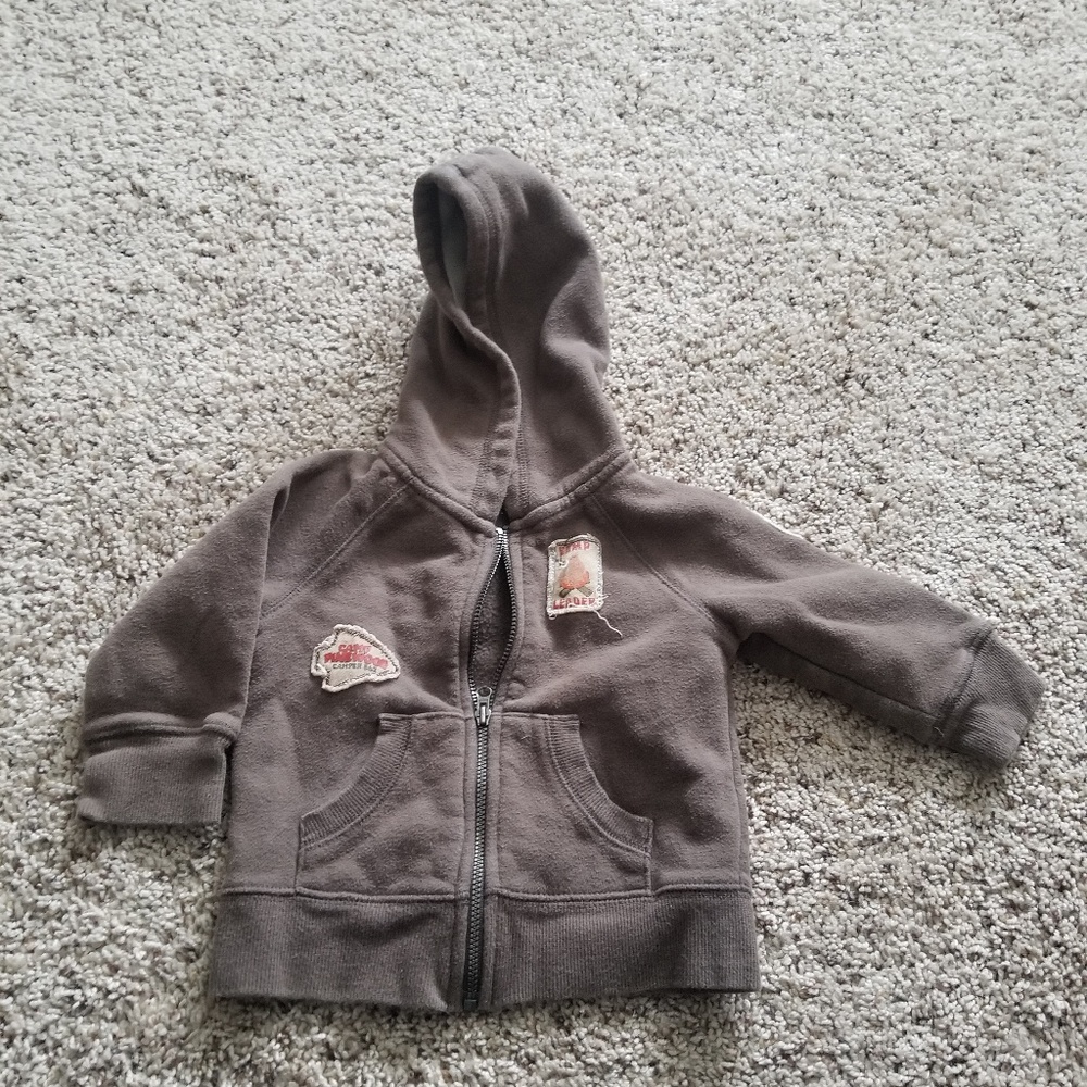 Zip up hoodie